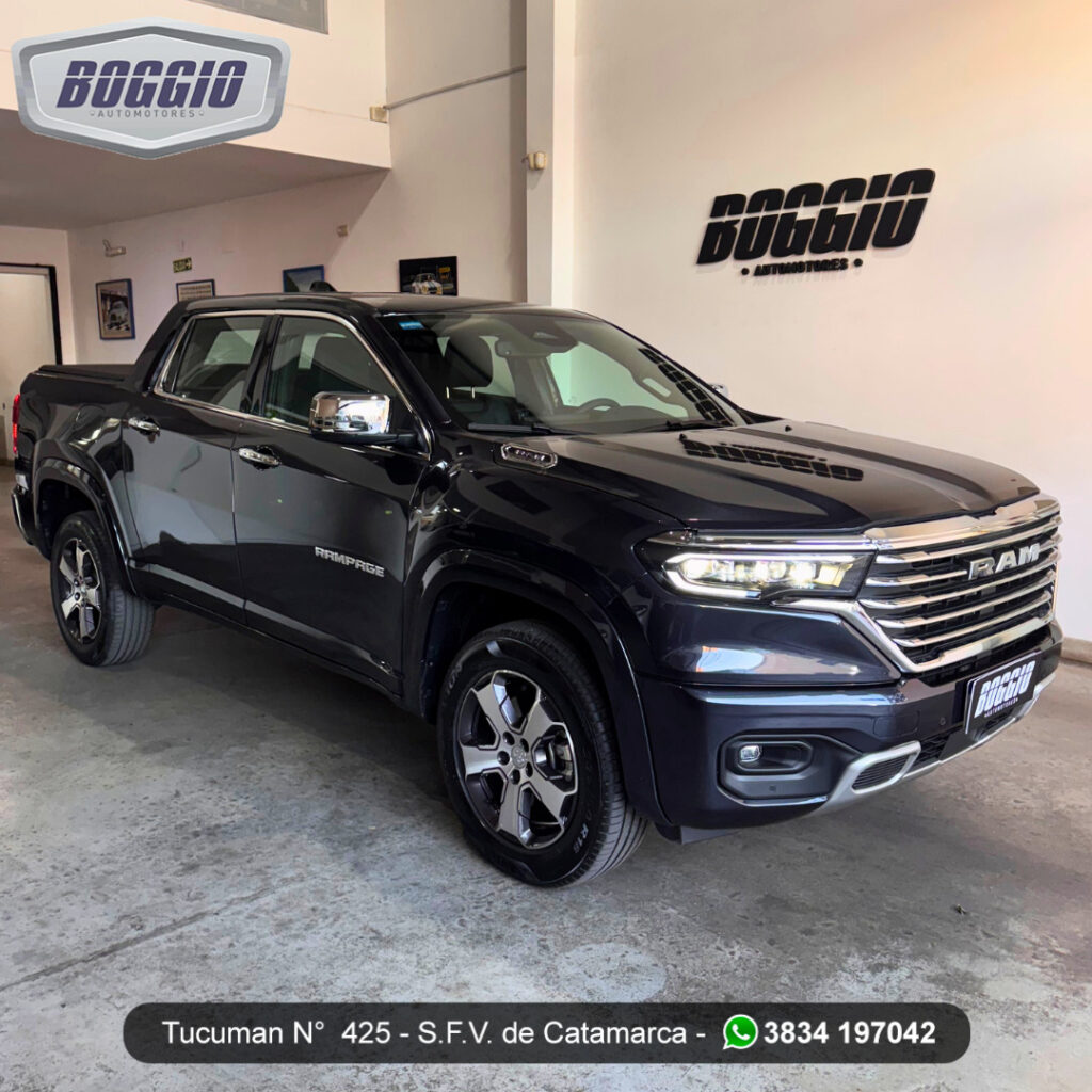 RAM RAMPAGE LARAMIE 2.0T 4X4 0KM 2025 GRIS