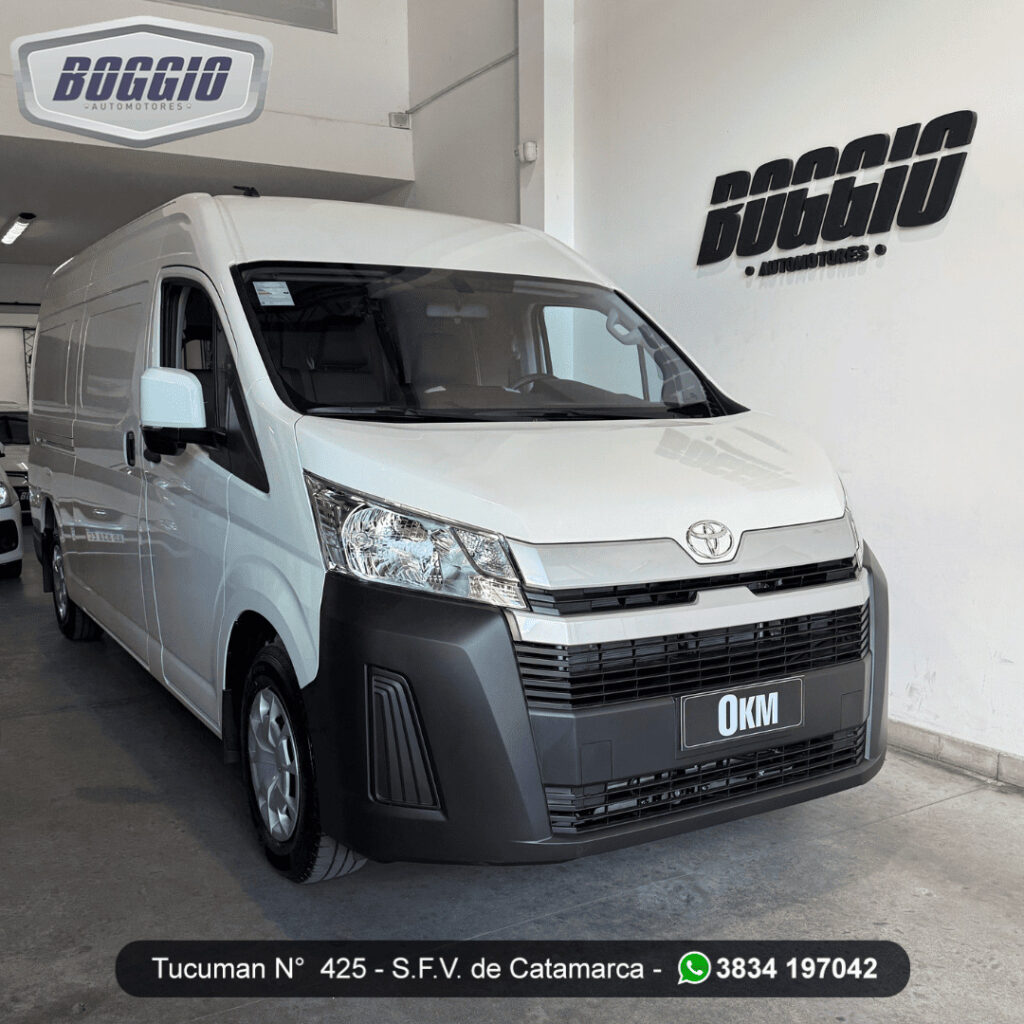 TOYOTA HIACE FURGON L2H2 2.8 TDI 6AT 3A